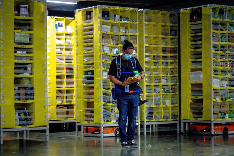 Amazon scraps new ban on phones in warehouses ‘until further notice’