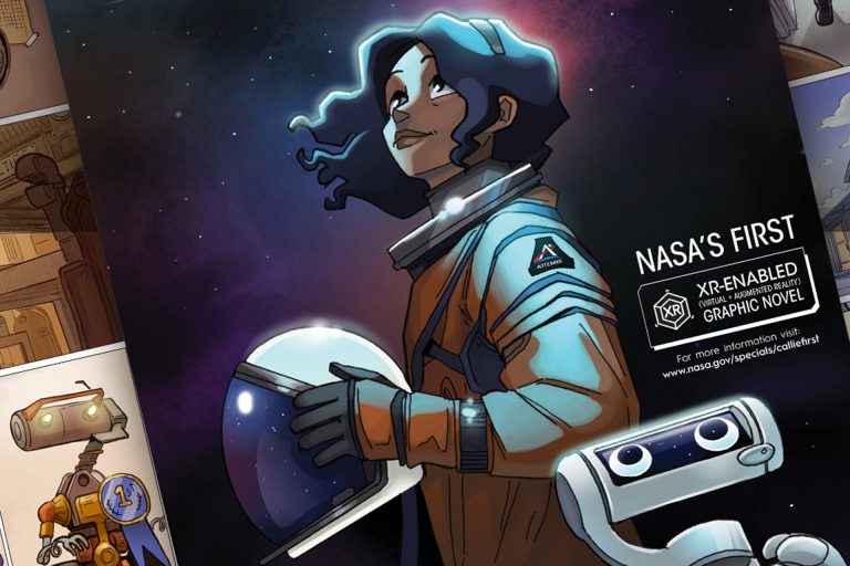 NASA’s AR graphic novel is meant to recruit a new wave of astronauts