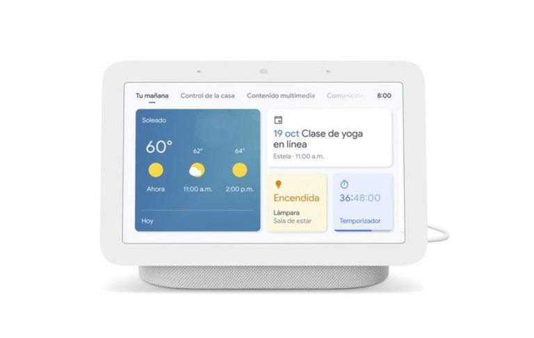 American Nest Hub and Hub Max smart displays can now show Spanish text