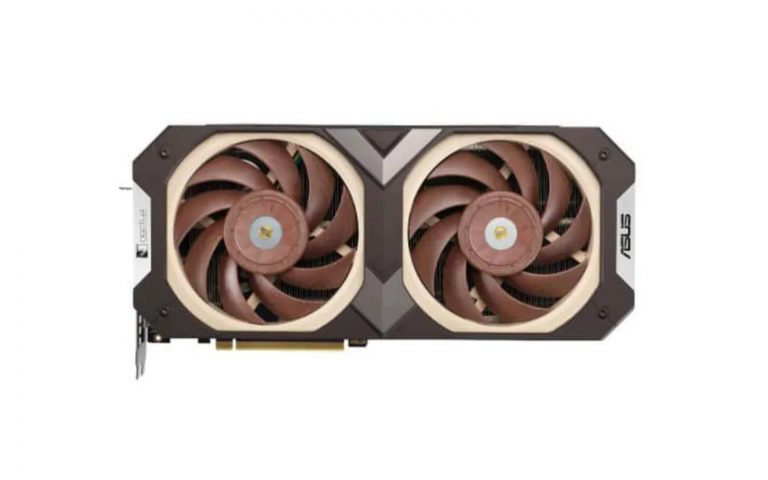 This could be ASUS’ long-rumored RTX 3070 with Noctua fans