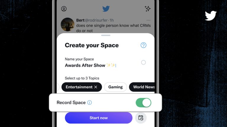 Twitter will make it easier to discover and listen to audio Spaces