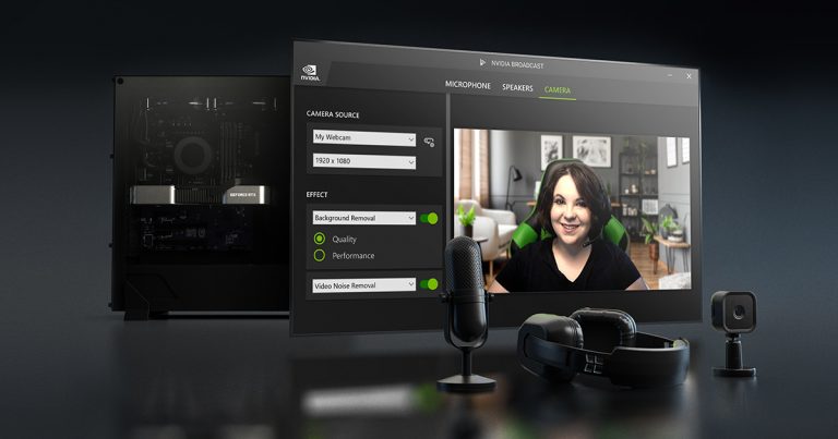 NVIDIA’s Broadcast app now supports professional cameras