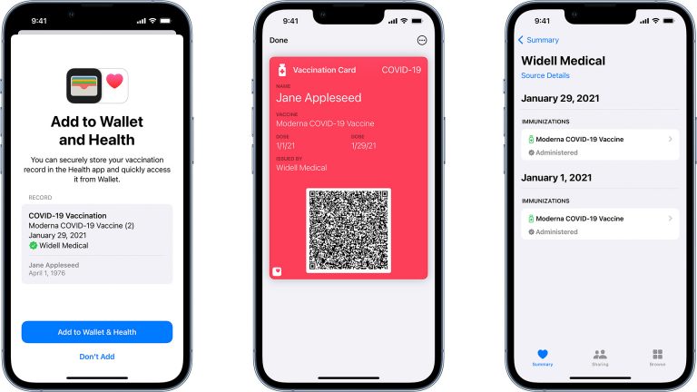 Apple Wallet is getting verifiable COVID-19 vaccination cards