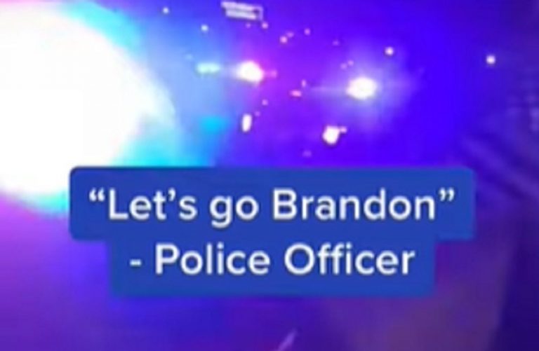 Crowd Goes Wild After California Cop Says ‘Let’s Go Brandon’ Over Loud Speaker