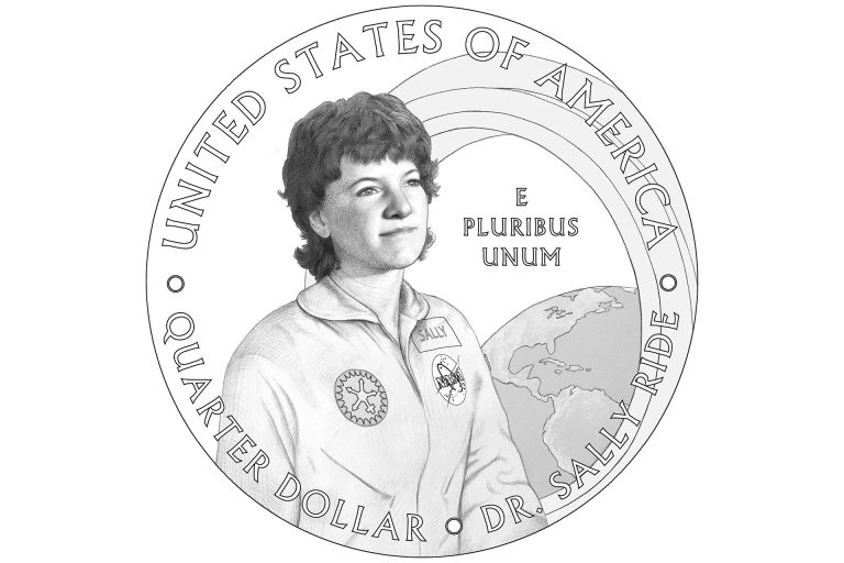 Pioneering astronaut Sally Ride will appear on a limited-run US quarter