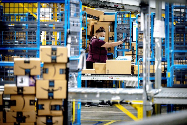 Amazon permanently allows workers to carry phones following warehouse collapse