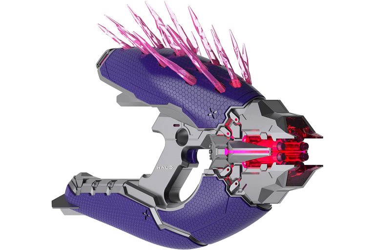 Hasbro unveils ‘ultimate’ Nerf version of the Halo Needler gun