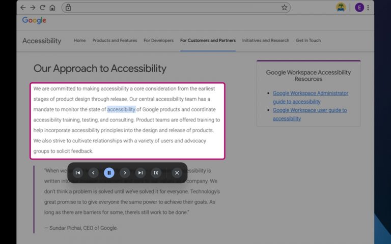 Chrome OS adds more natural voices for ‘Select-to-speak’ accessibility feature