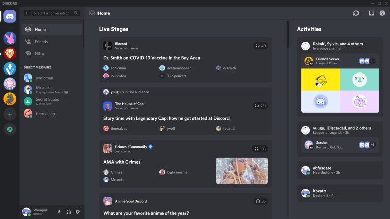Discord retires the discovery interface for its Clubhouse-like audio broadcasts