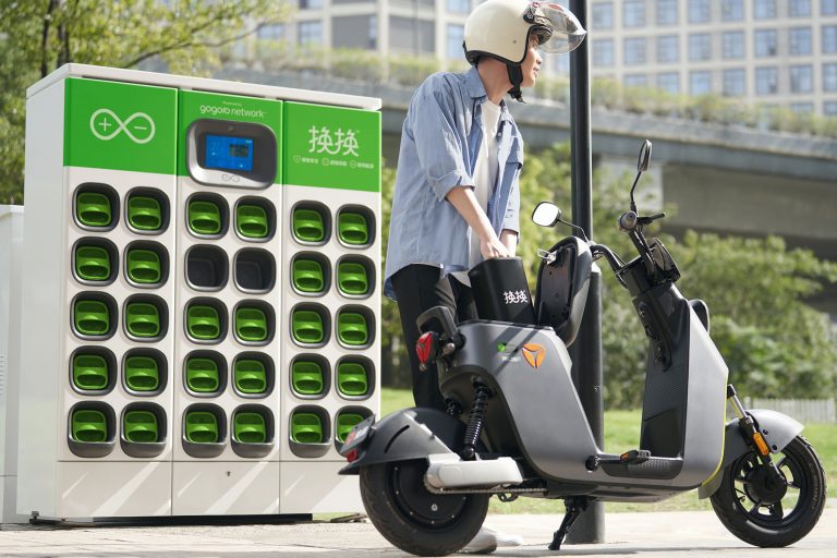 Gogoro launches its battery-swapping tech in China