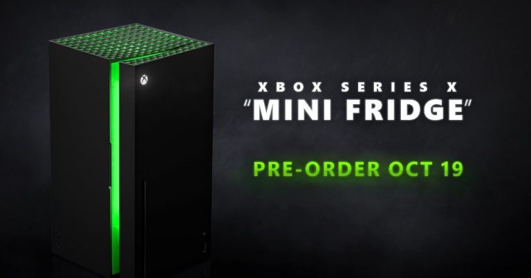 You can preorder the Xbox Series X Mini Fridge on October 19th