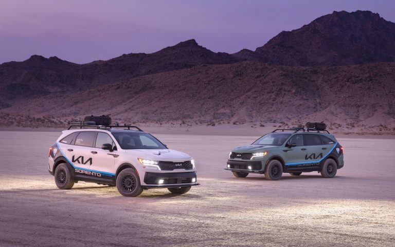 Kia’s Sorento plug-in hybrid is racing in the 1,500-mile Rebelle Rally
