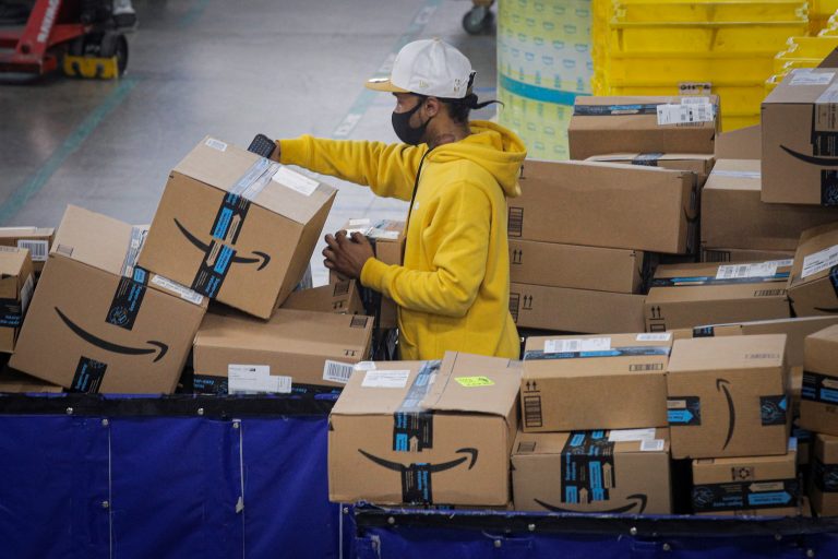 Amazon eases warehouse mask rule once again