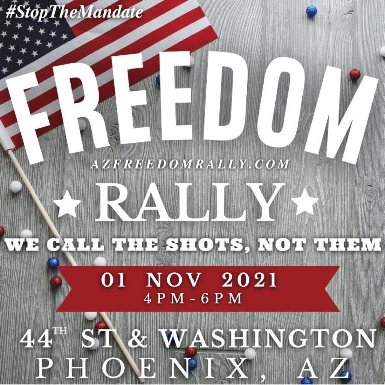 Arizona Freedom Rally: “We Call The Shots Not Them”