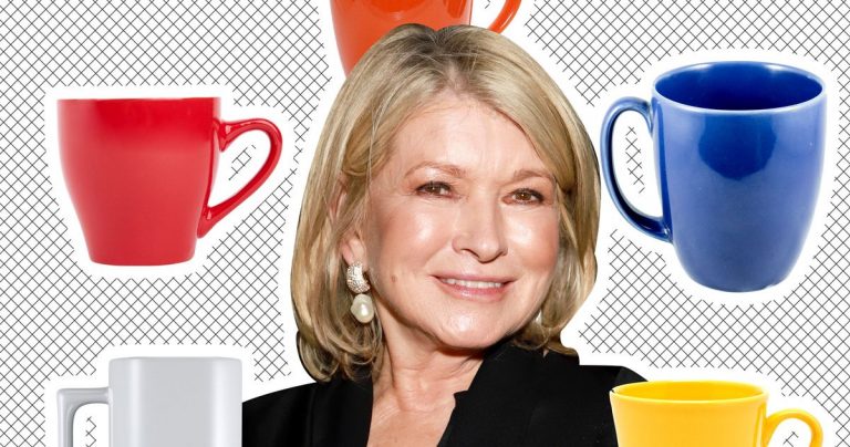 Martha Stewart Says Mugs Are ‘Clumsy and Ugly’