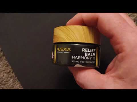 Avexia Relief Balm 1:1 101mg THC 100mg CBD! It gets into your bones! #ohiostrainsreviews #420 #2021