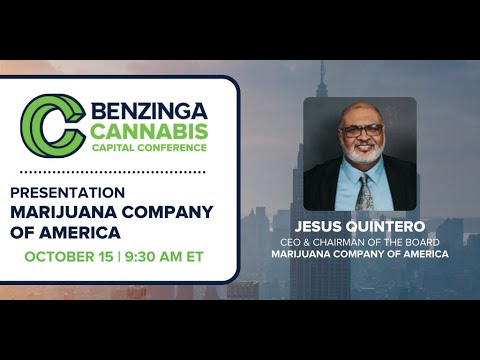 Marijuana Company of America | Benzinga Cannabis Capital Conference | October 2021