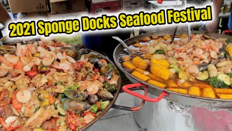 2021 Sponge Docks Seafood Festival Tarpon Springs Florida