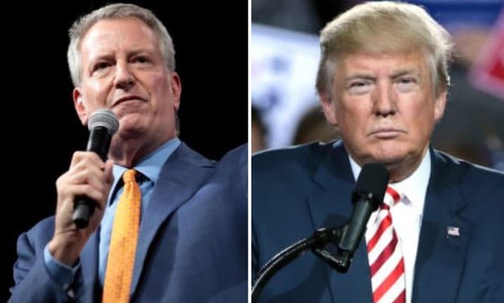 De Blasio Hatred Of Trump May Cost Taxpayers $30 Million