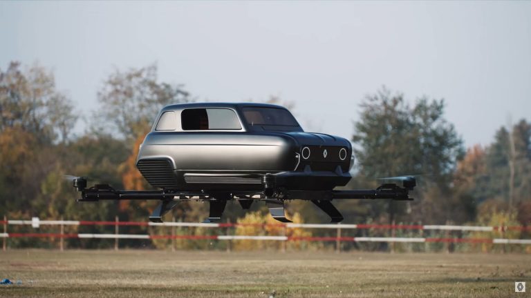 Renault’s cult ‘4’ reimagined as a real flying car