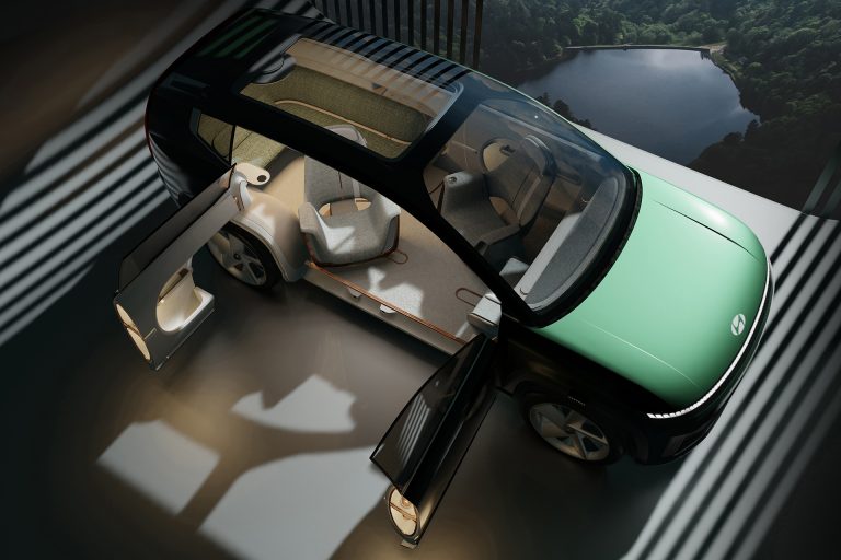 Hyundai’s ‘Seven’ concept EV is a self-driving lounge