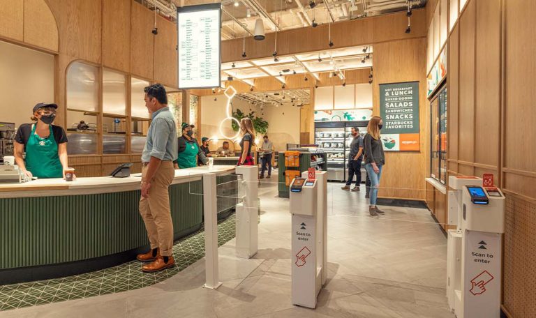 Starbucks is using Amazon’s Just Walk Out tech in a New York concept store