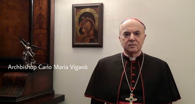 Archbishop Carlo Maria Viganò Calls on People of Faith to Unite in a Worldwide Anti-Globalist Alliance to Free Humanity from the Totalitarian Regime (VIDEO)