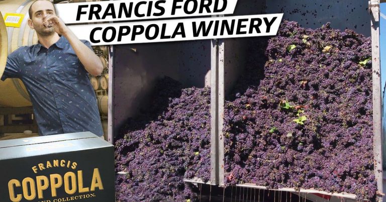 How the Francis Ford Coppola Winery Makes Its Signature Reds