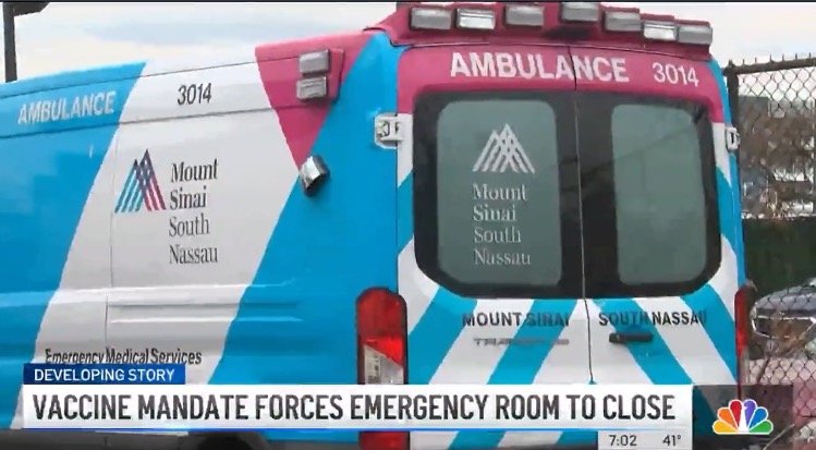 Democrat Vaccine Mandates Force Long Beach, New York’s ONLY Emergency Room to Shut Down (VIDEO)
