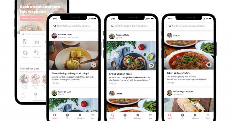 Yelp will soon have a scrolling feed of local restaurant pics