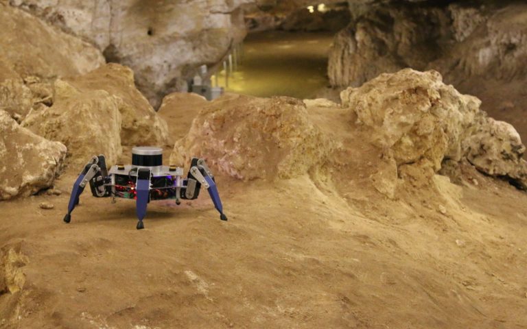 University of Adelaide built a robot spider to scan Australia’s Naracoorte Caves