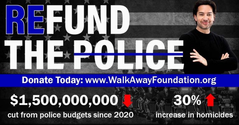 Join #WalkAway’s New Holiday Initiative — Help Brandon Straka and #WalkAway Support and ‘Refund’ the Police!