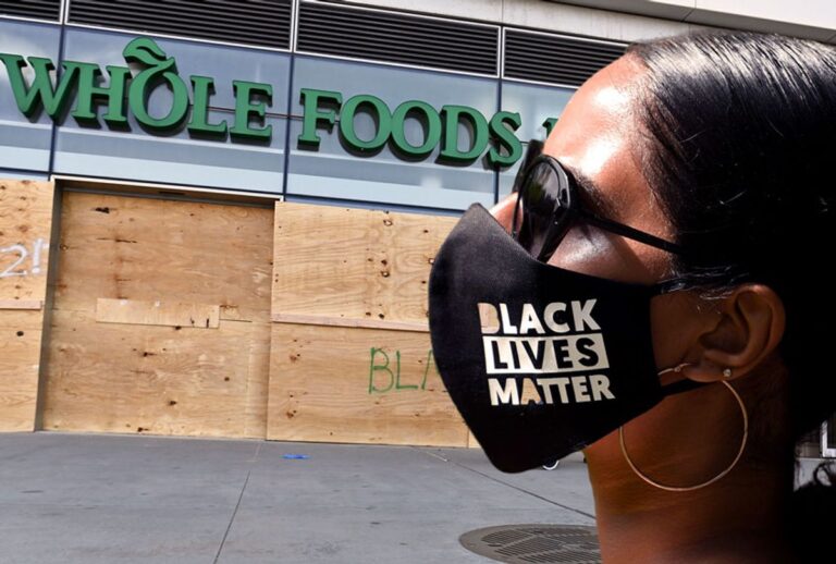 Whole Foods Market Under Fire For ‘Illegally’ Banning Black Lives Matter Masks