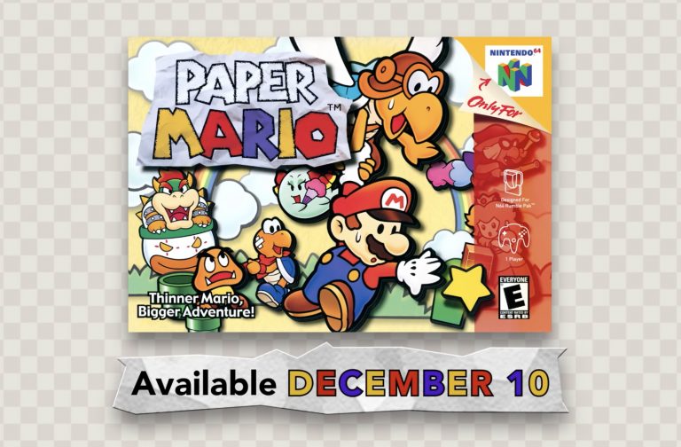 Nintendo is adding the original ‘Paper Mario’ to the Switch Online Expansion Pack