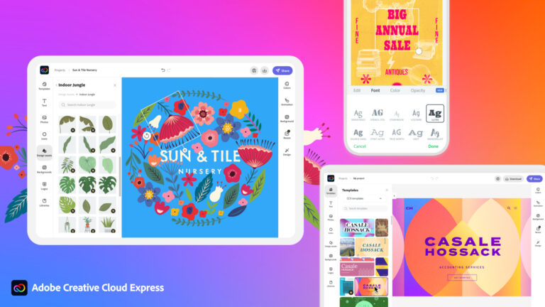 Adobe’s Creative Cloud Express is a multimedia creation suite for web and mobile