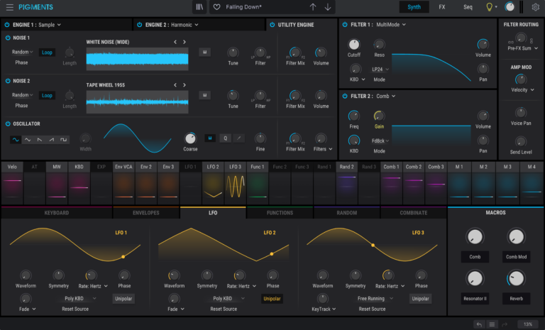 Arturia’s free Pigments 3.5 upgrade adds M1 support and a distortion module