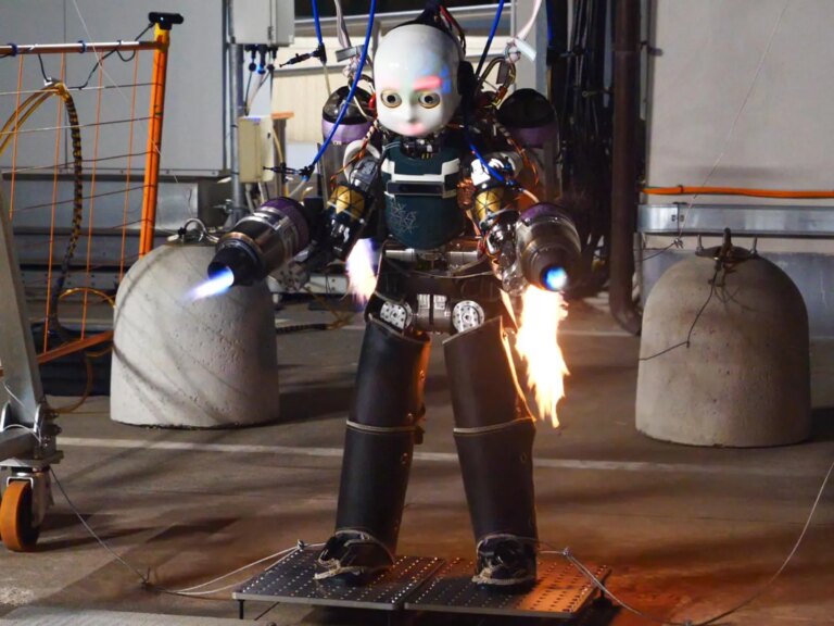 Italian researchers have built a humanoid robot that may one day fly like Iron Man