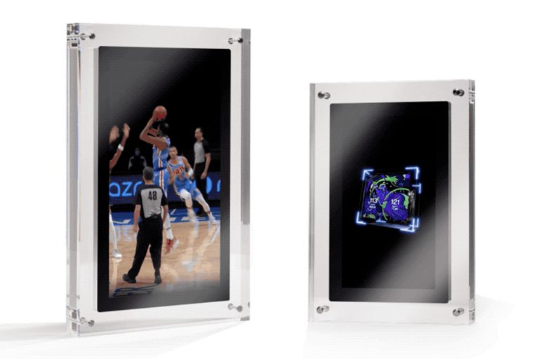 Now you can hang your NBA Top Shot NFT on your wall