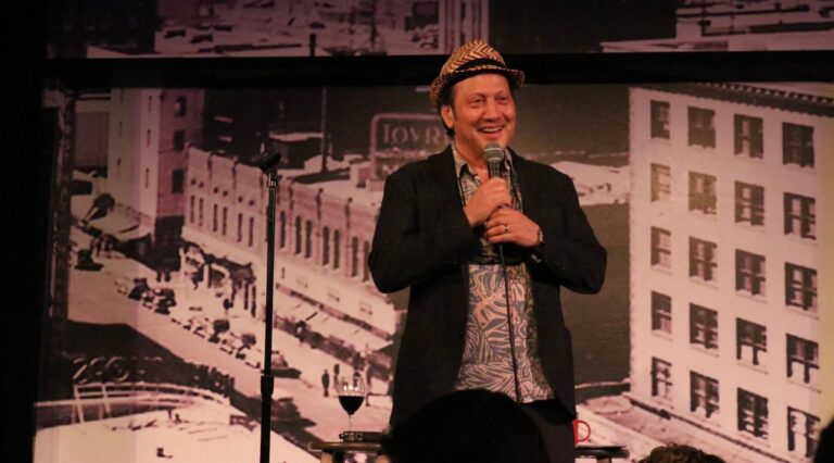 Comedian Rob Schneider Endorses AZ Gubernatorial Candidate Kari Lake LIVE On Stage