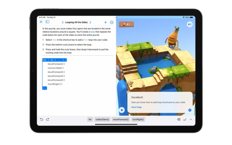 Apple releases Swift Playgrounds 4, letting budding iOS developers create on iPad