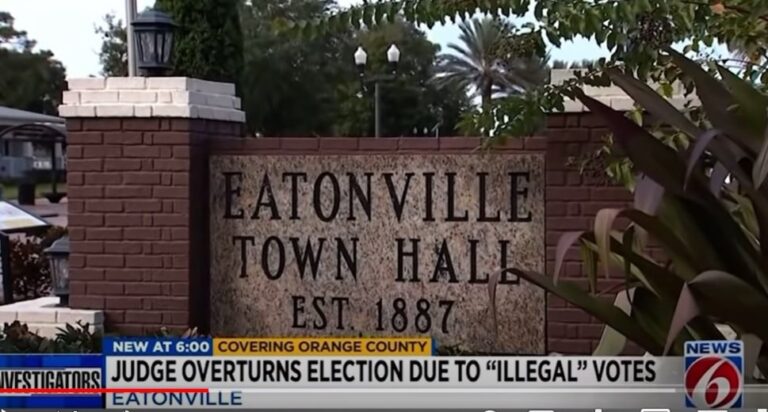 Who Says You Can’t Overturn Fraudulent Elections? The Results of a Local 2020 Election in Florida Were Just Overturned and Decertified