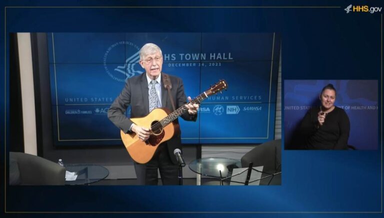 NIH Director Francis Collins Sings ‘Somewhere Past the Pandemic’ Song to the Tune of ‘Over the Rainbow’ (Video)