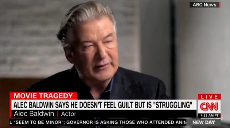 Alec Baldwin Says He Feels No Guilt After Fatally Shooting Producer on Set of ‘Rust’ (VIDEO)