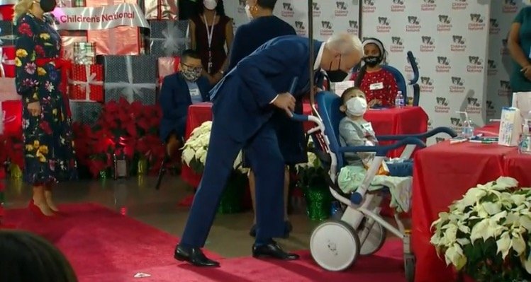Jill Grabs Joe Biden, Bosses Him Around after He Whispers in Child’s Ear During Visit to Children’s Hospital (VIDEO)