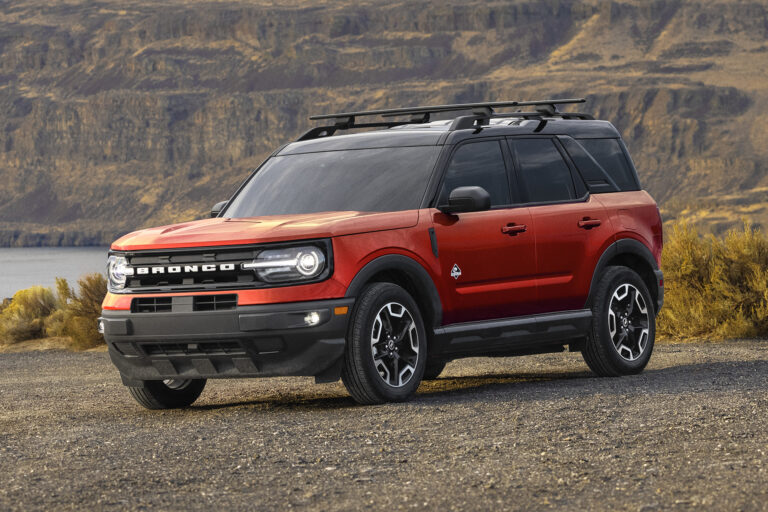 The Ford Bronco Sport contains trace amounts of recycled ocean plastic