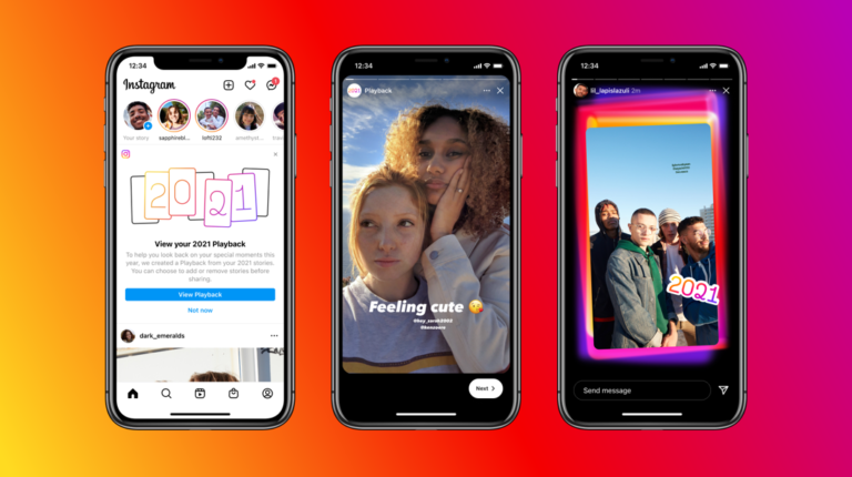 Instagram’s Playback feature retells the story of your 2021