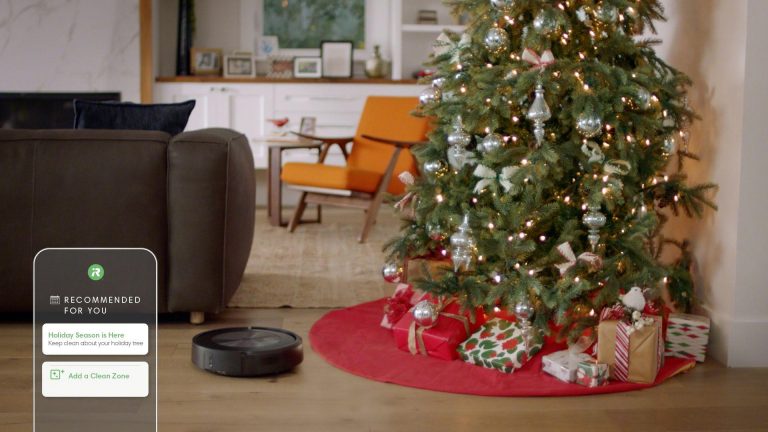 Roomba vacuums can now clean around Christmas trees and stray shoes
