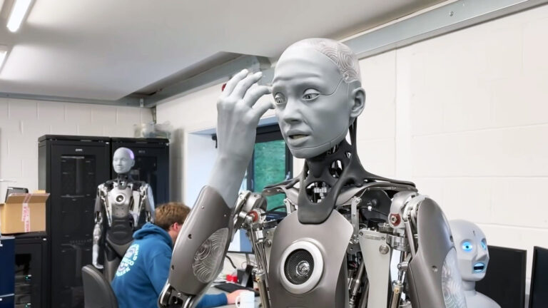 ‘Ameca’ robot shows off more human-like facial expressions