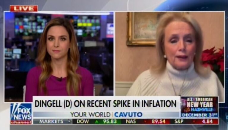 Democrat Dingell Argues Passing the Socialist $4.5 Trillion Spending Bill Will Bring Down Inflation (VIDEO)