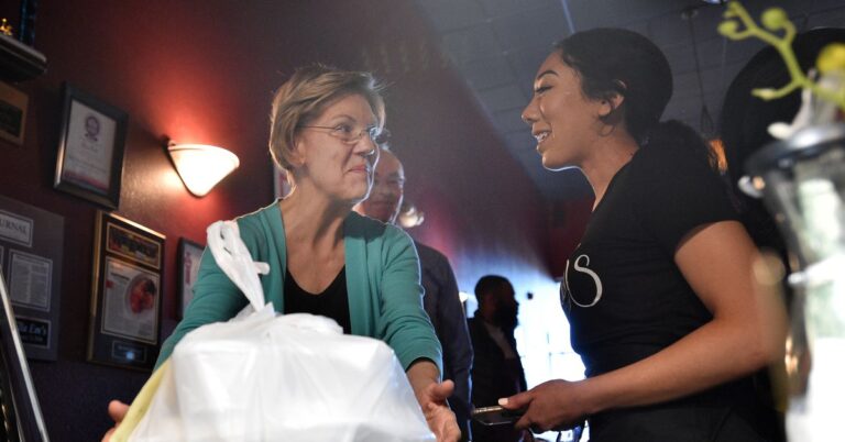 U.S. Sen. Elizabeth Warren Wants to Prioritize Restaurant Pandemic Aid